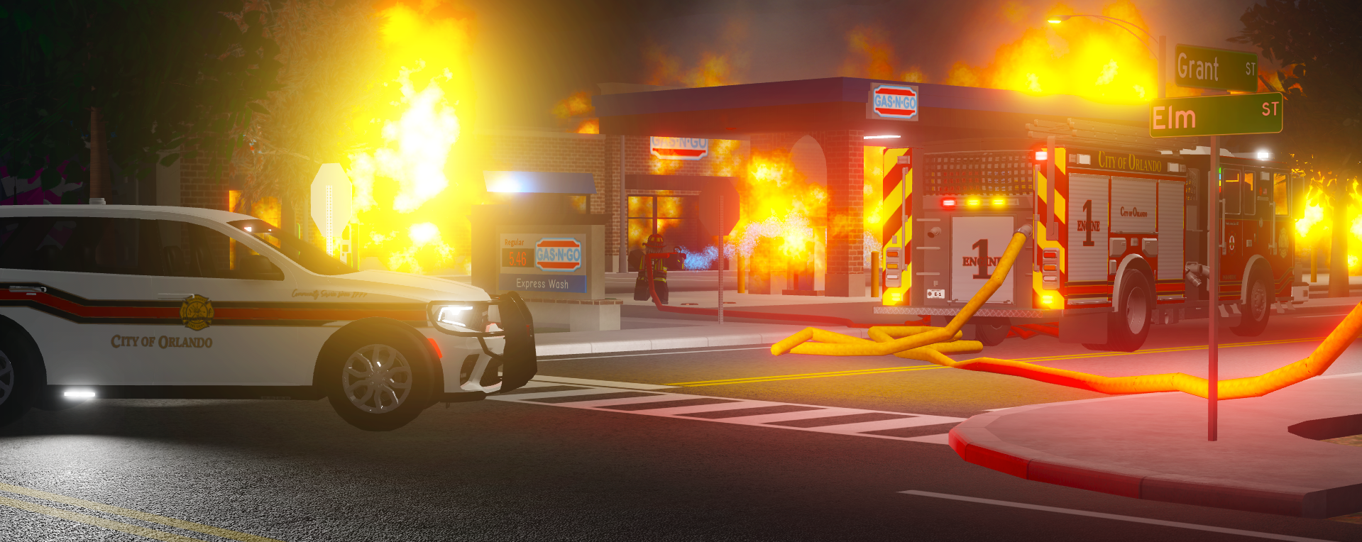 Fire Department scene 3
